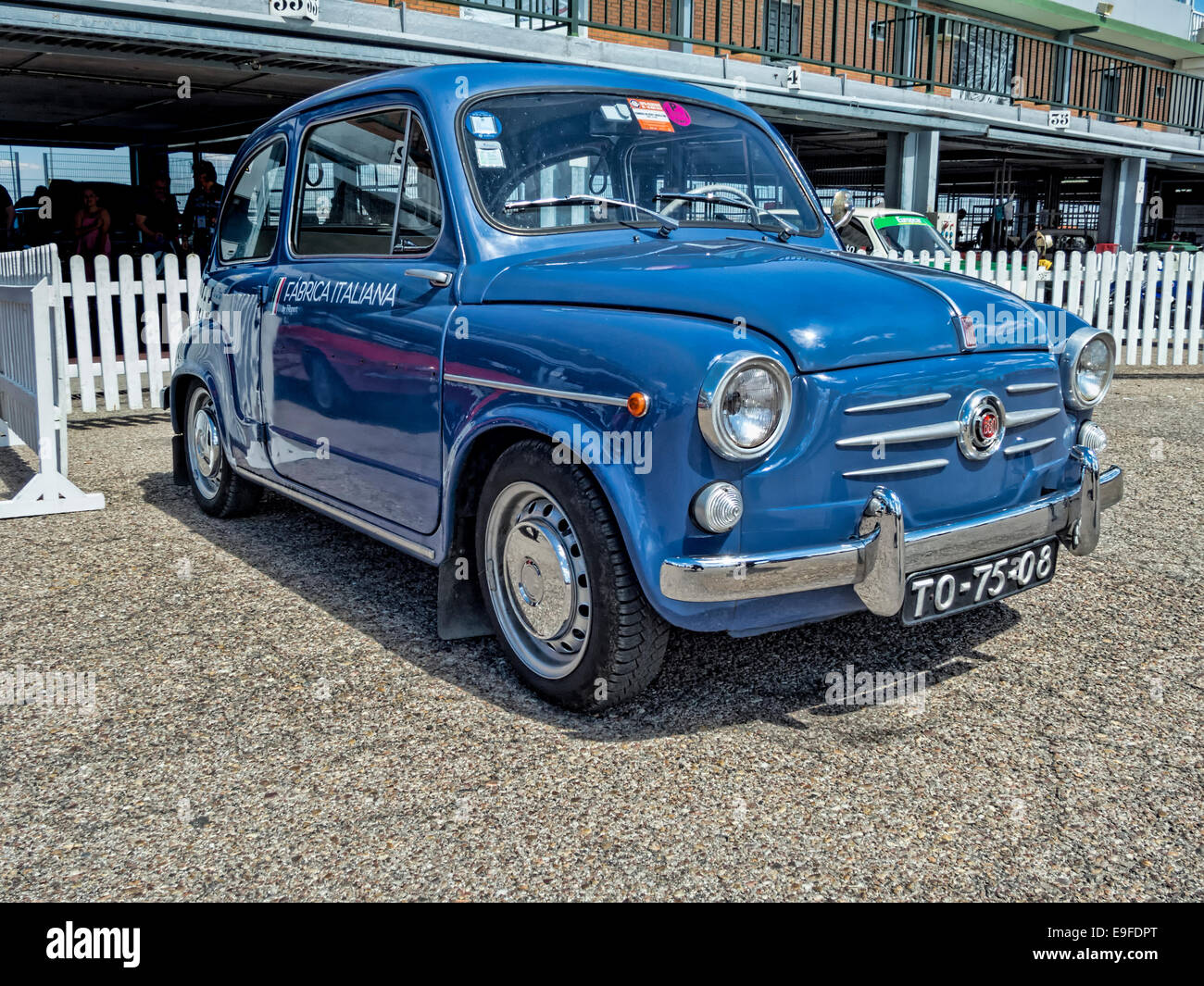 Jarama, Madrid, Spain. 07 - June: The city car Fiat 600 Seicento