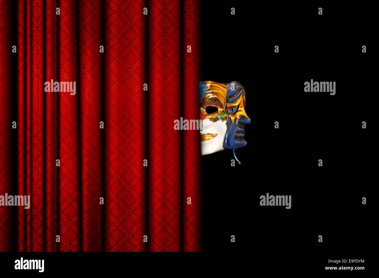 Behind the mask hires stock photography and images Alamy