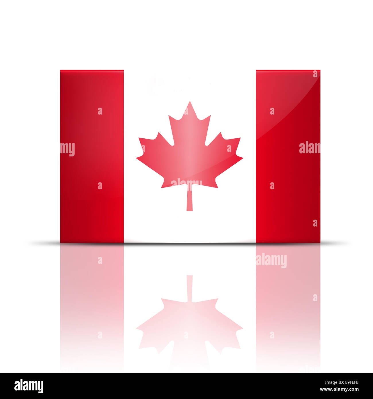 canada flag Stock Photo