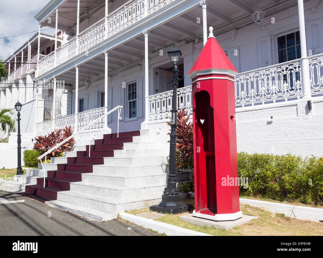 Government House US Virgin Islands Stock Photo Alamy