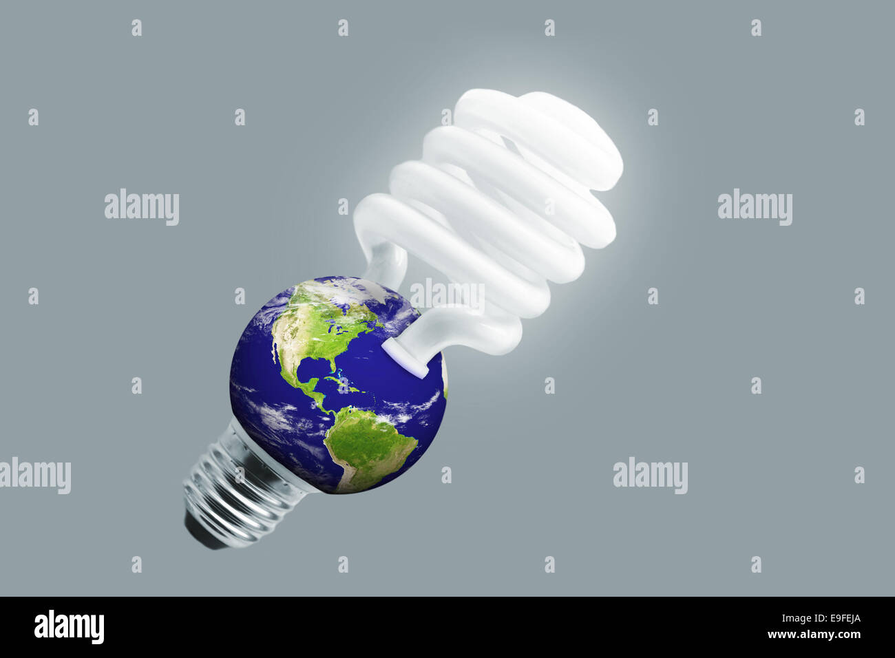 Eco- light bulb Stock Photo - Alamy