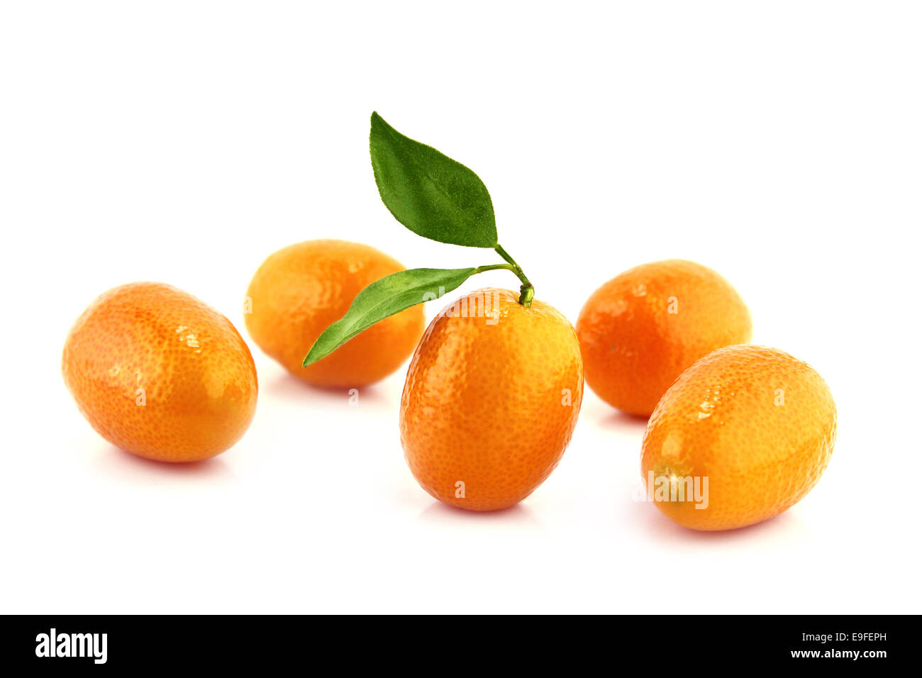 Small Orange Fruit Stock Photo
