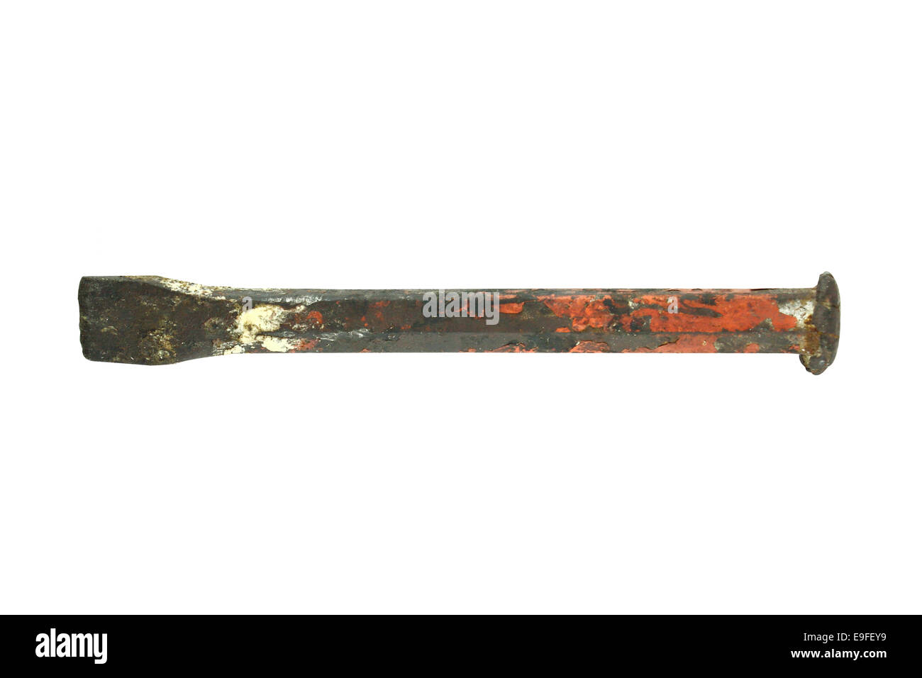 Old and rusty chisel Stock Photo - Alamy