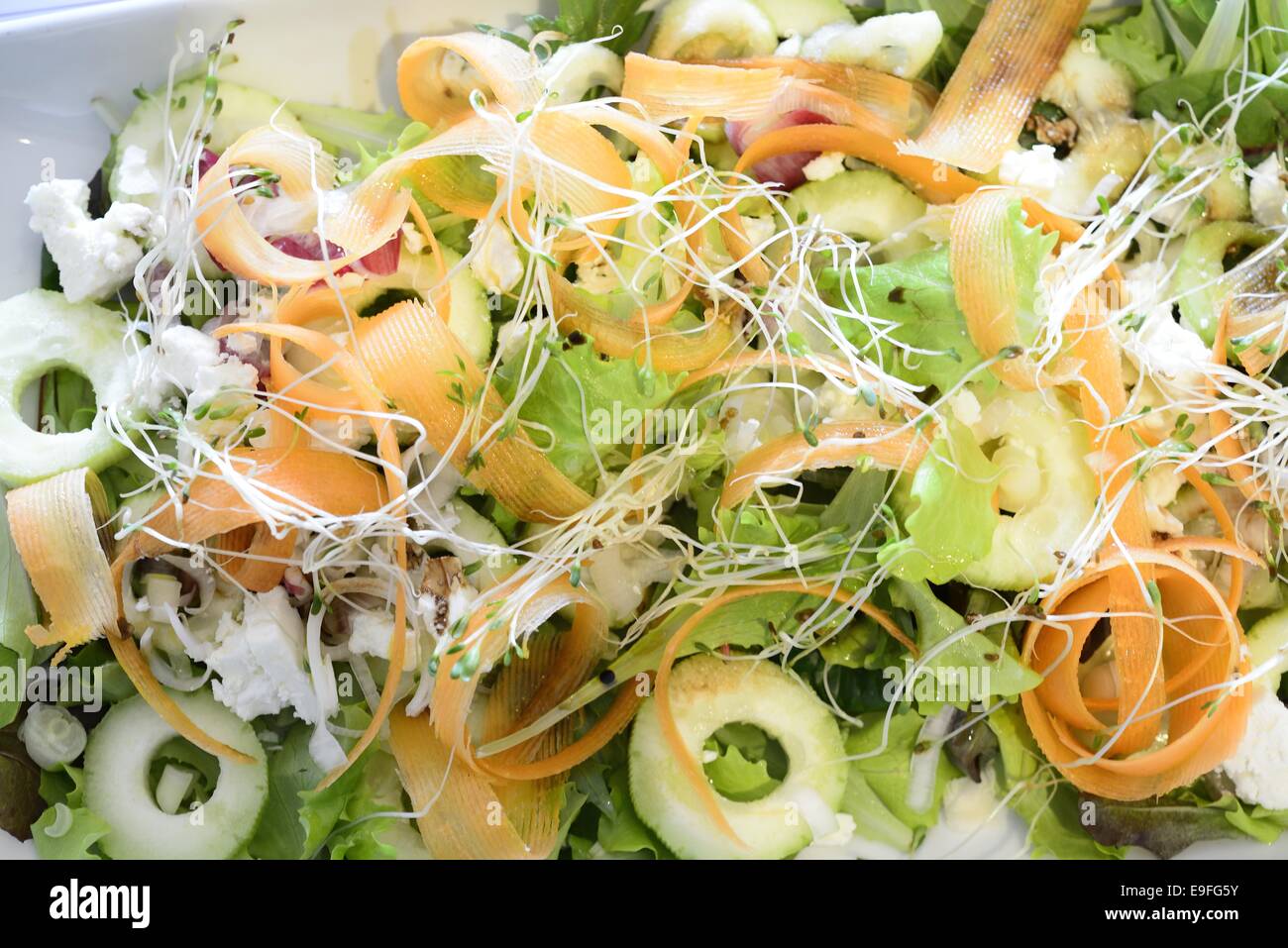 Mixed fresh fruit salad in hi-res stock photography and images - Alamy