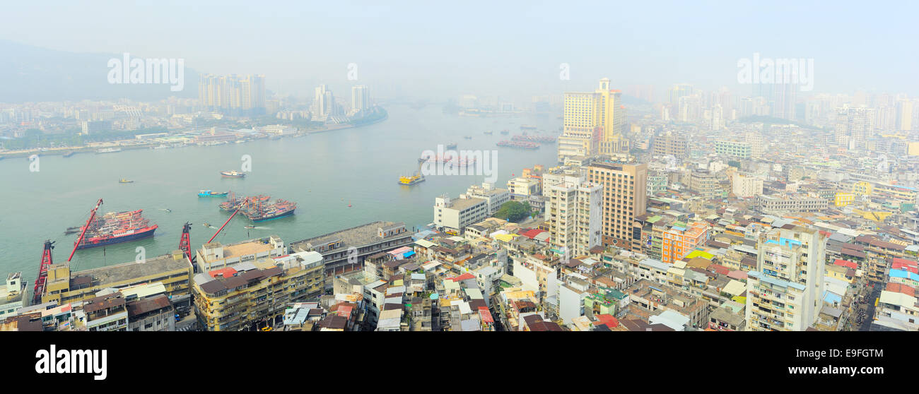 Aerial view macau sunrise hi-res stock photography and images - Alamy