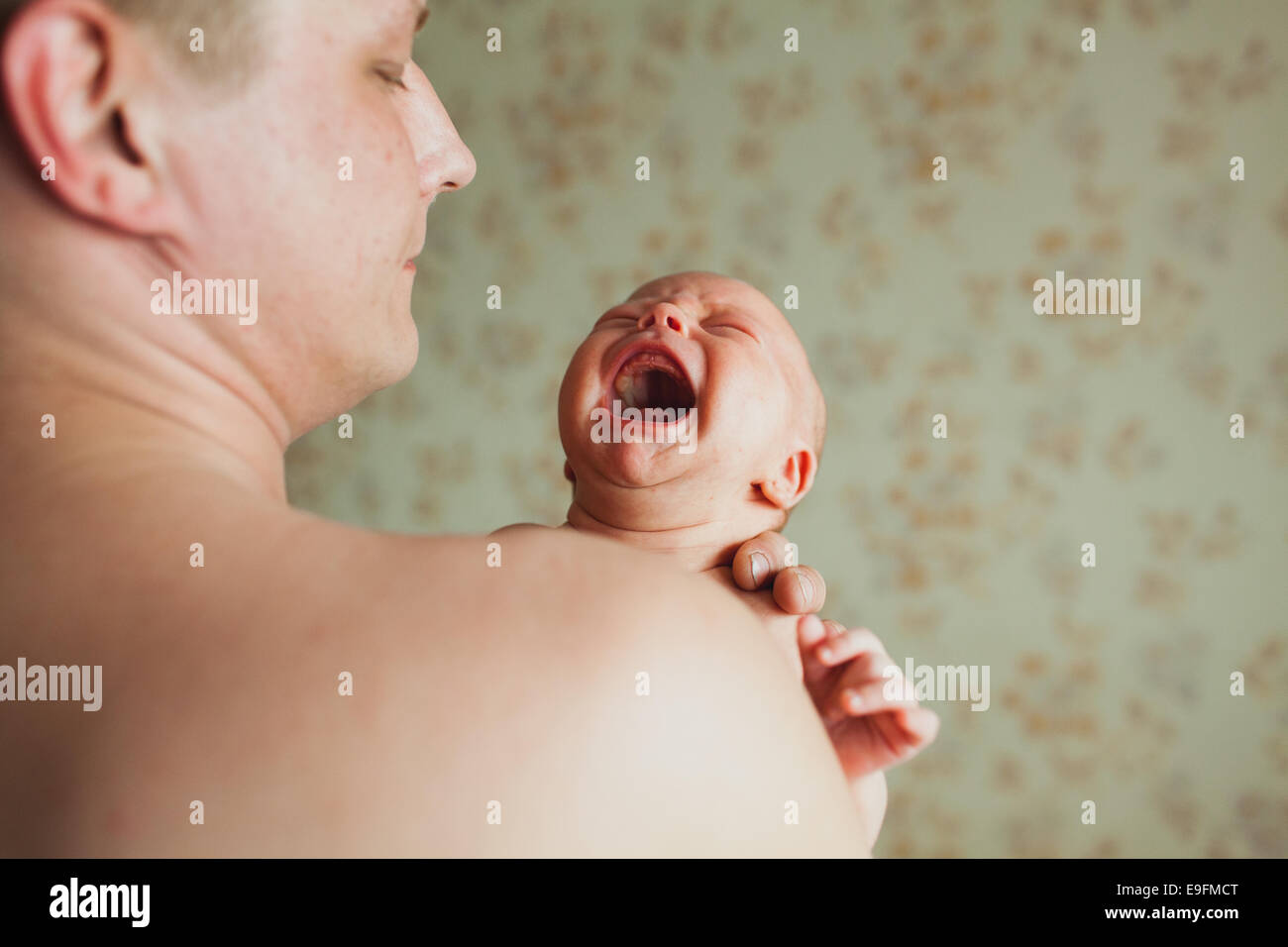 father with child Stock Photo
