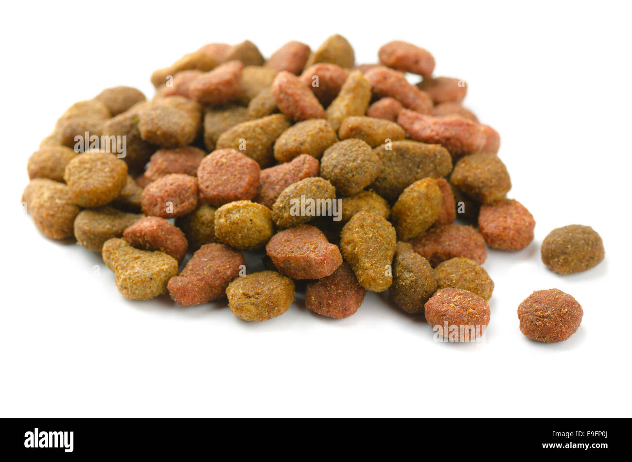 Pet dried food Stock Photo