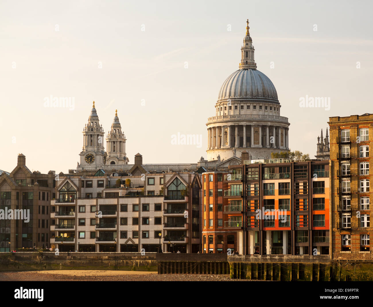 St Pauls Cathedral Church London England Stock Photo