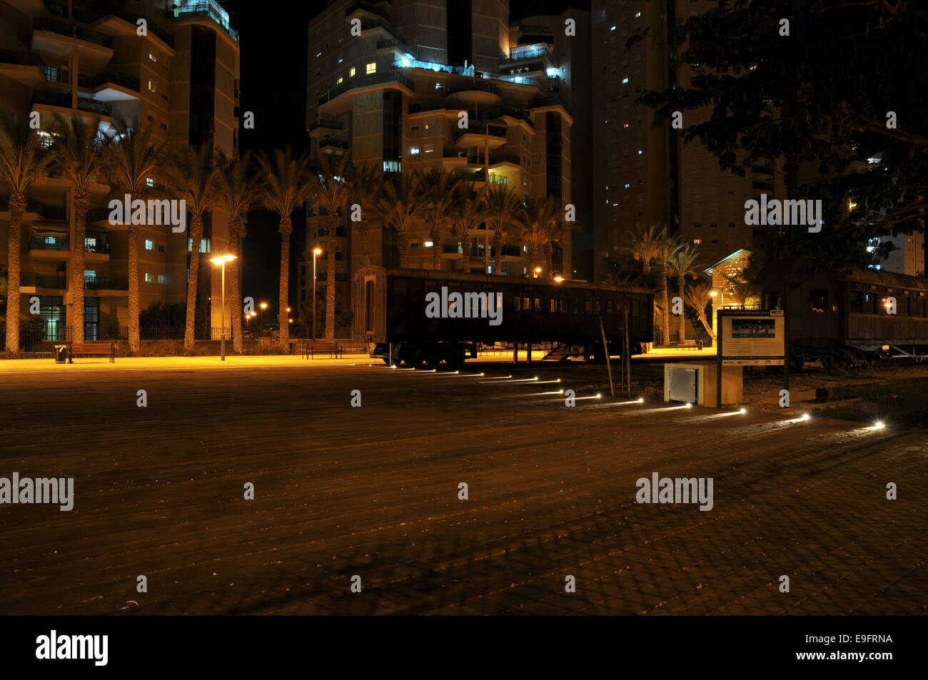 The old Ottoman train and station in Beer Sheva, Israel Stock Photo Alamy