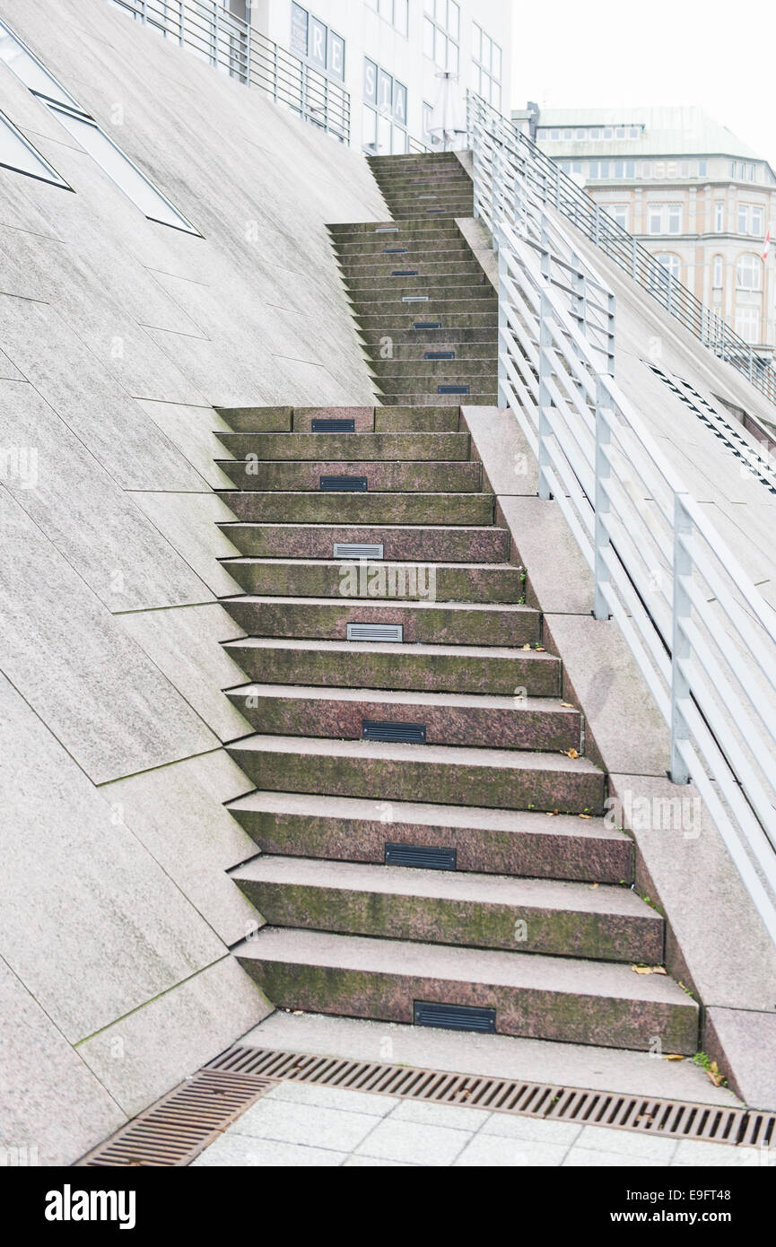 Texture stone staircase Stock Photo - Alamy