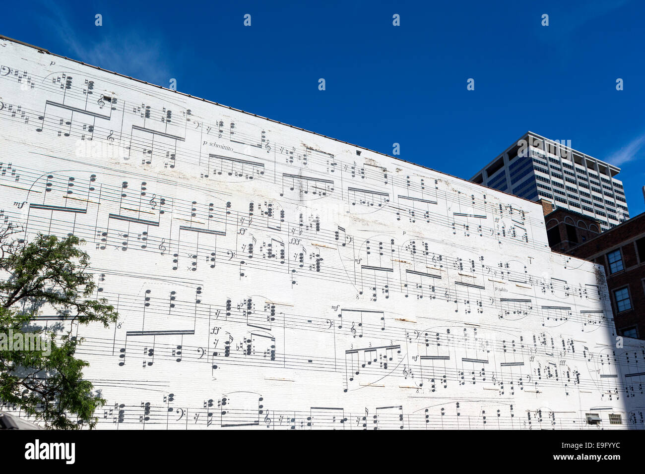Schmitt music mural hires stock photography and images Alamy