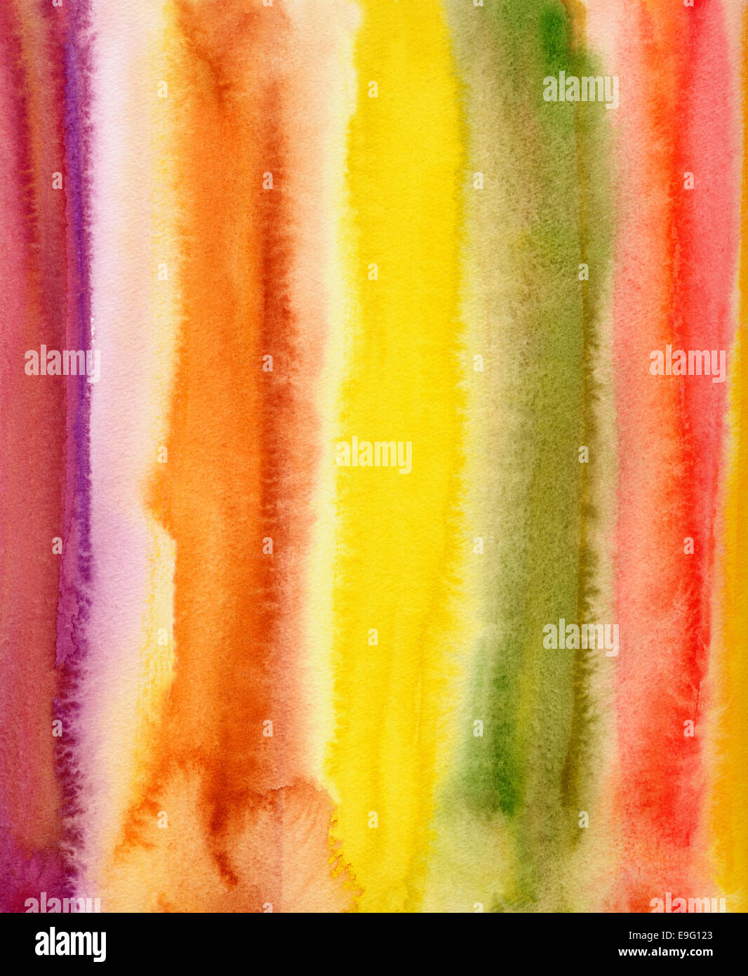watercolor abstract pattern Stock Photo