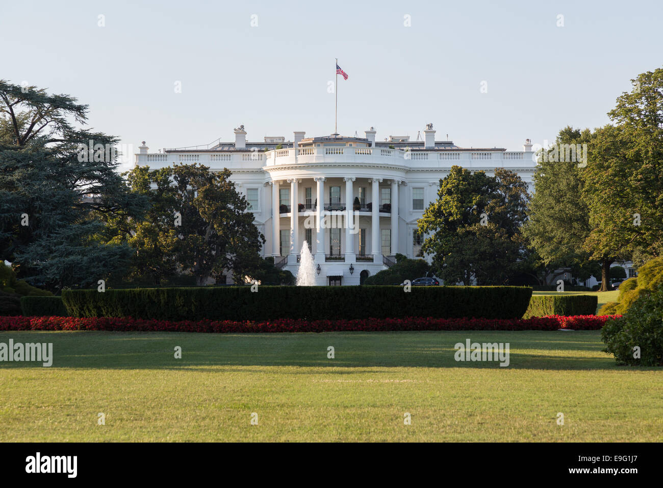 White House Washington DC Stock Photo