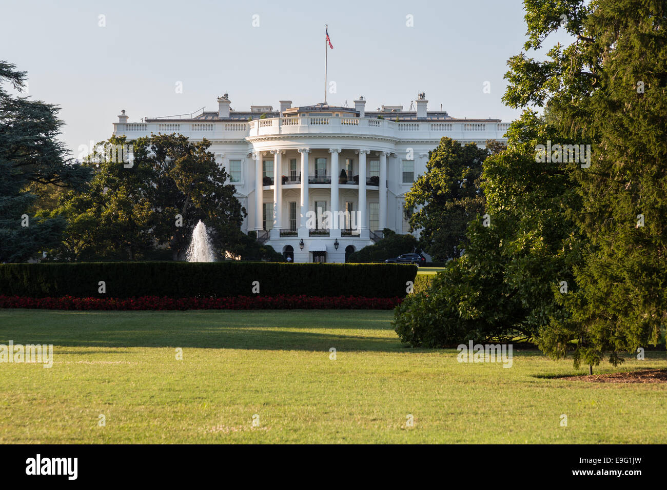 White House Washington DC Stock Photo
