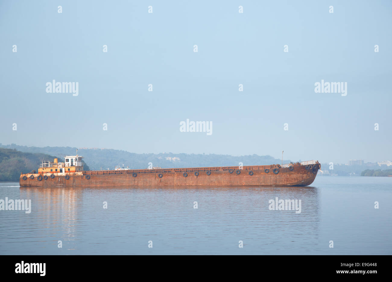 Marine transportation Stock Photo