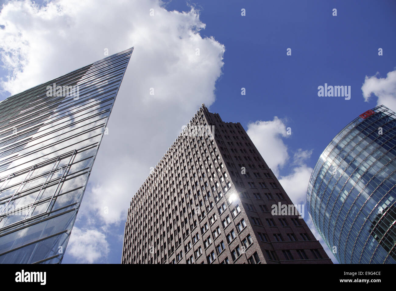 Office Tower, Potsdamer Place, Berlin Stock Photo