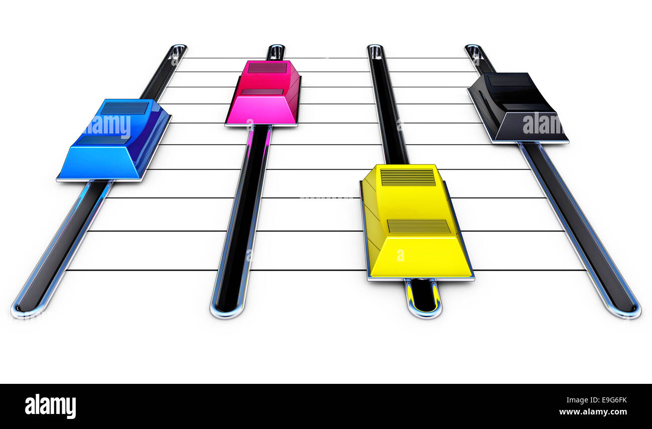 CMYK Stock Photo