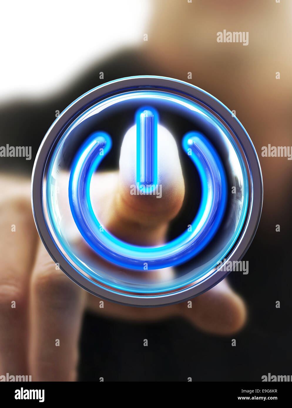 Turn on switch hi-res stock photography and images - Alamy