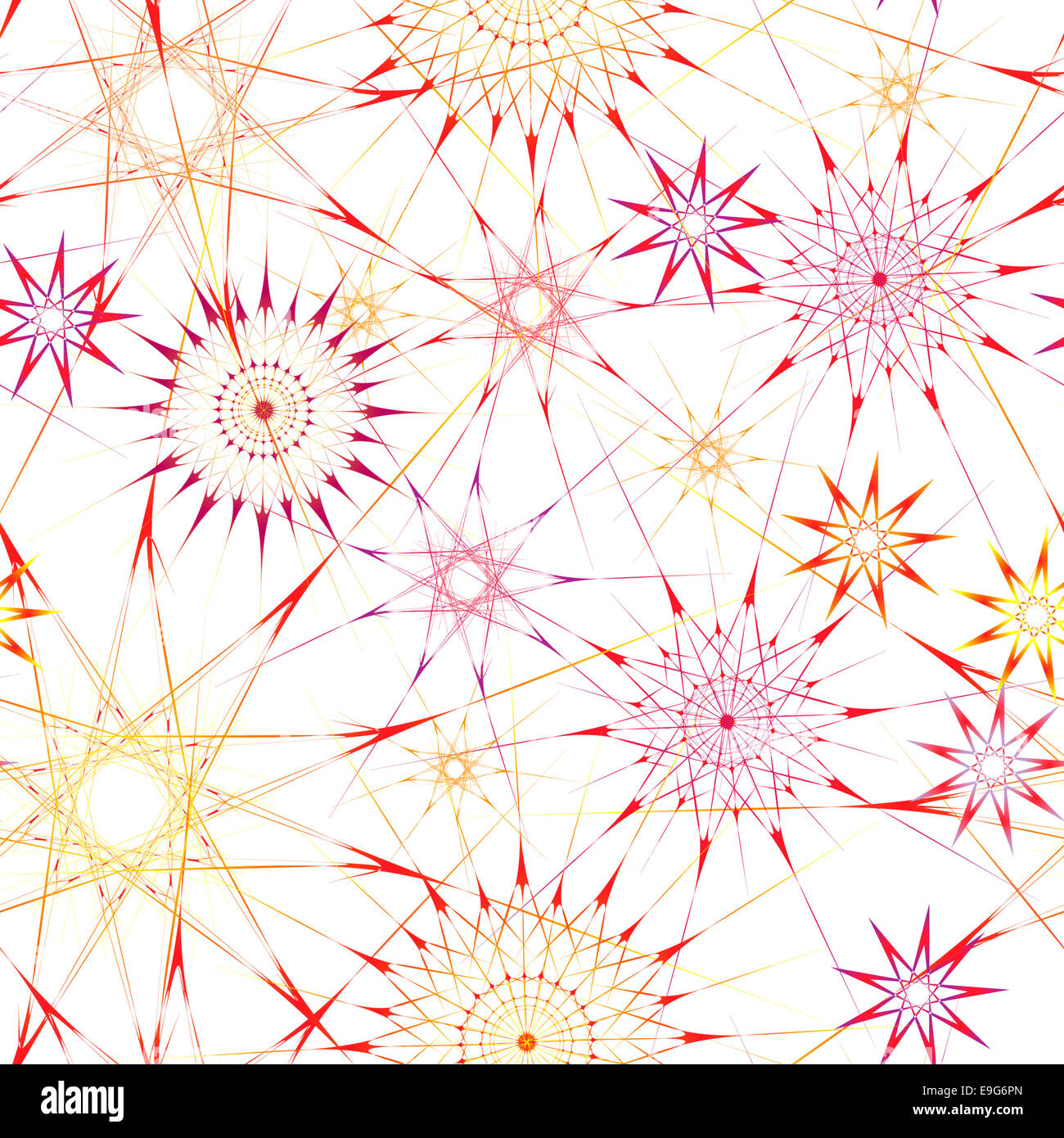 seamless pattern special stars Stock Photo