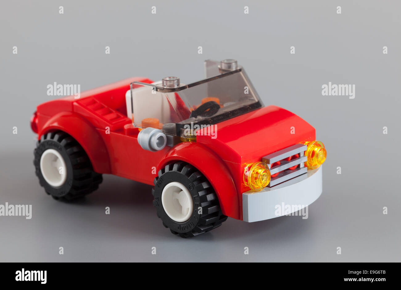 Lego car red hi-res stock photography and images - Alamy