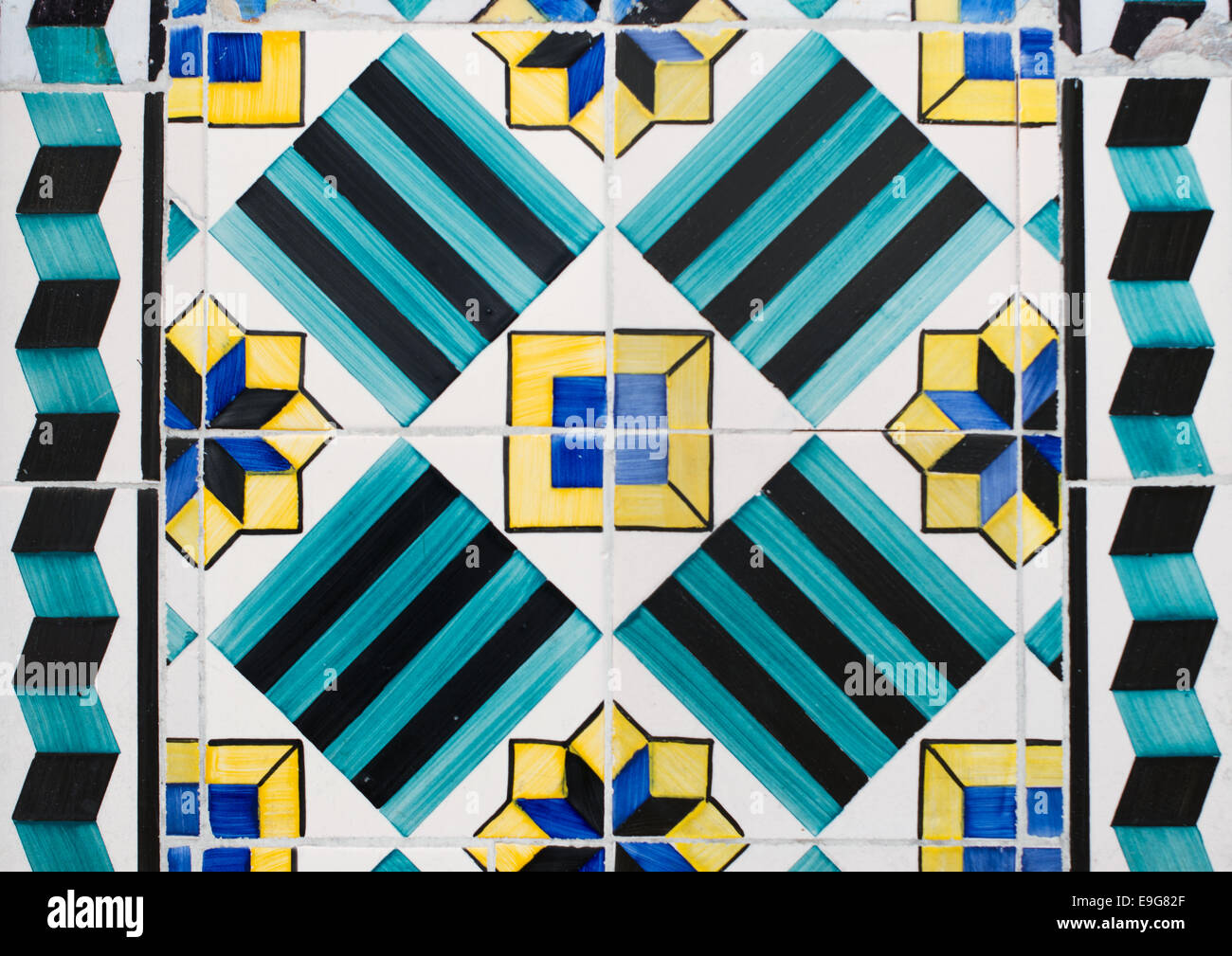 Spanish ceramic tiles hires stock photography and images Alamy