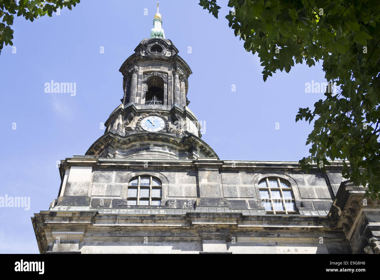 Kreuzkirche in Dresden, Germany Stock Photo