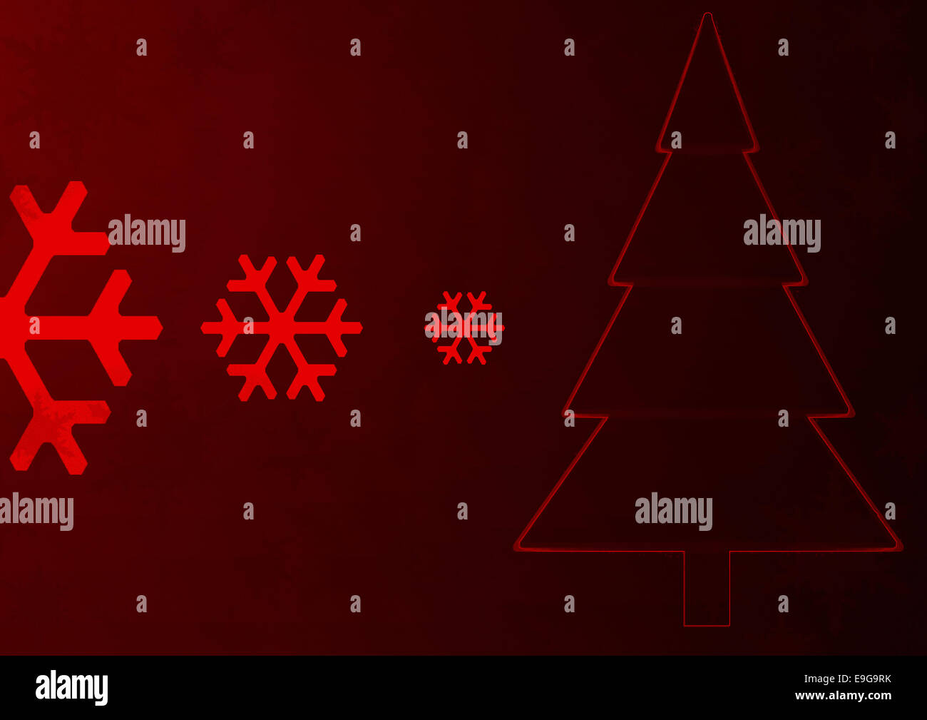 Background with snowflakes for Christmas Stock Photo - Alamy