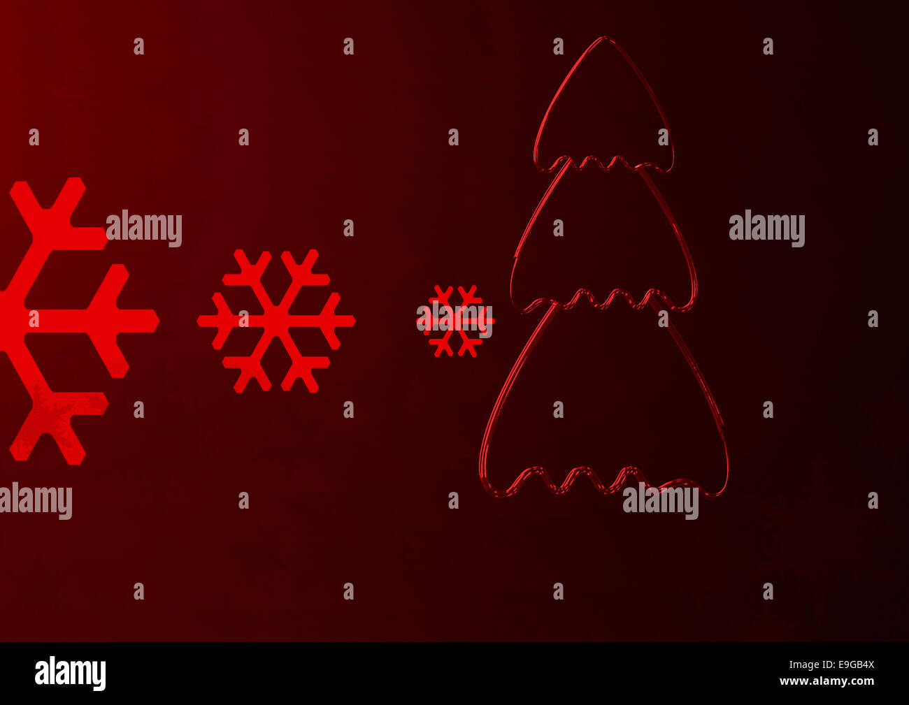 Background with snowflakes for Christmas Stock Photo - Alamy