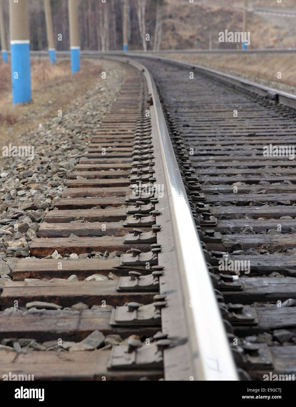 Train leaving background hi-res stock photography and images - Alamy