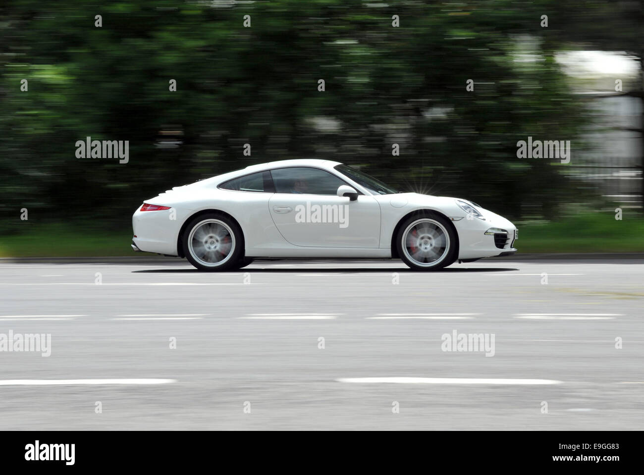 Porsche 911 rear engined German sports car Stock Photo - Alamy