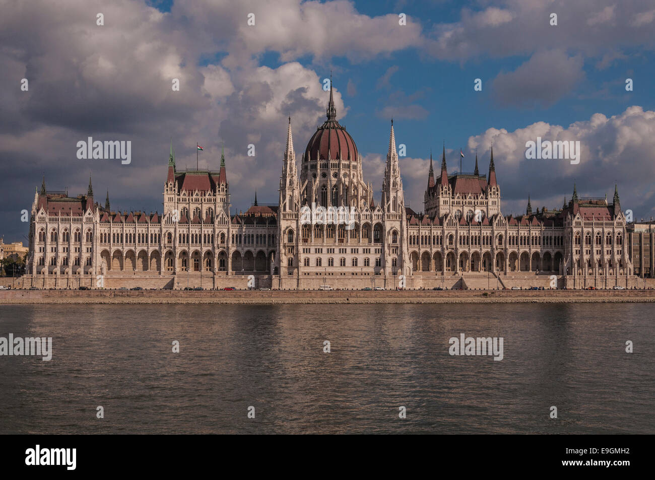 Hungarian Parliament Stock Photo