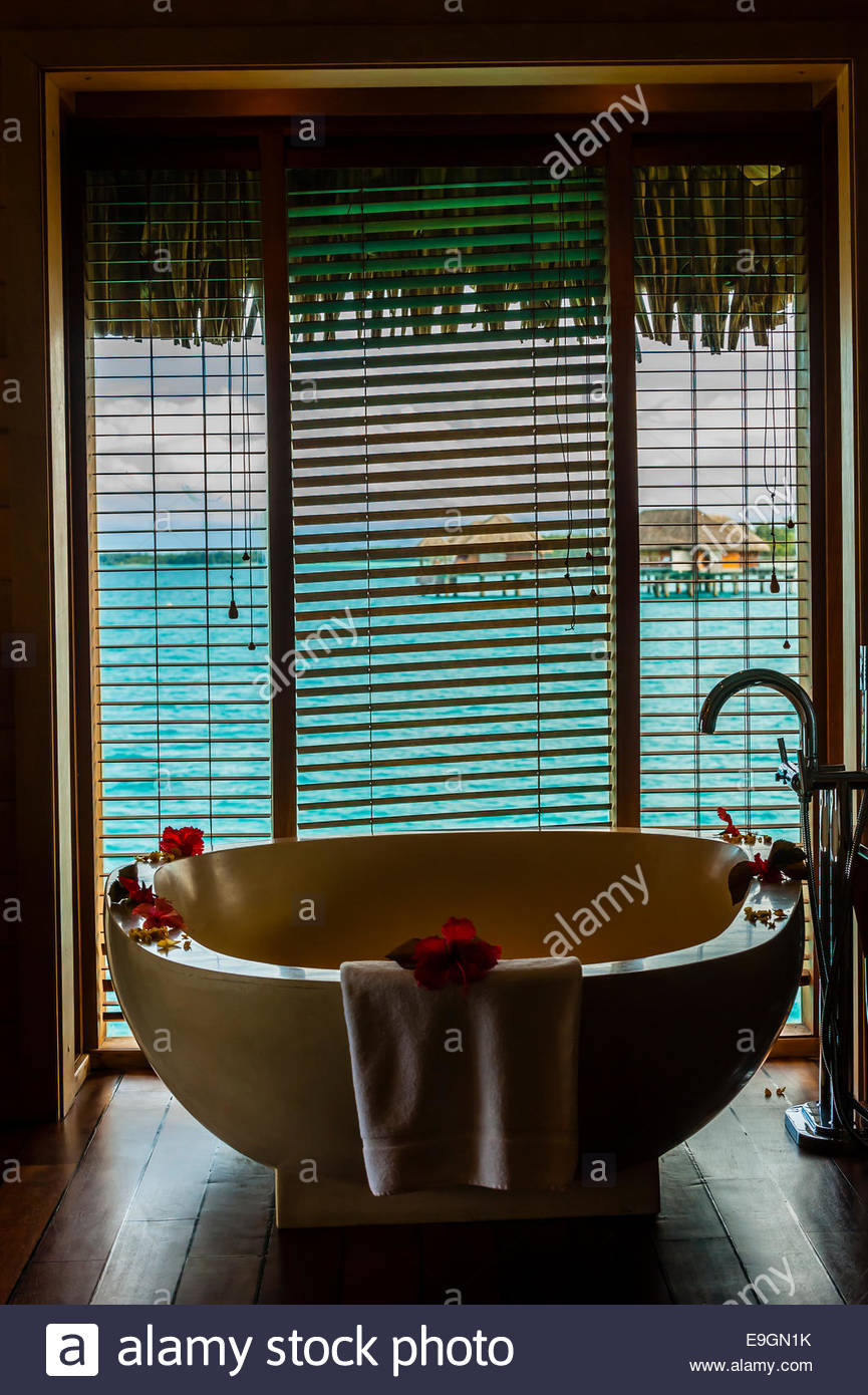 Interior View Of Overwater Bungalow Suite With Plunge Pool Four