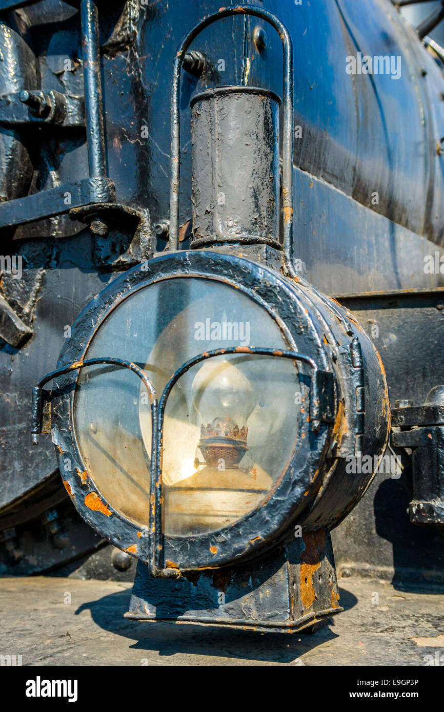 Steam locomotive headlight hi res stock photography and images Alamy