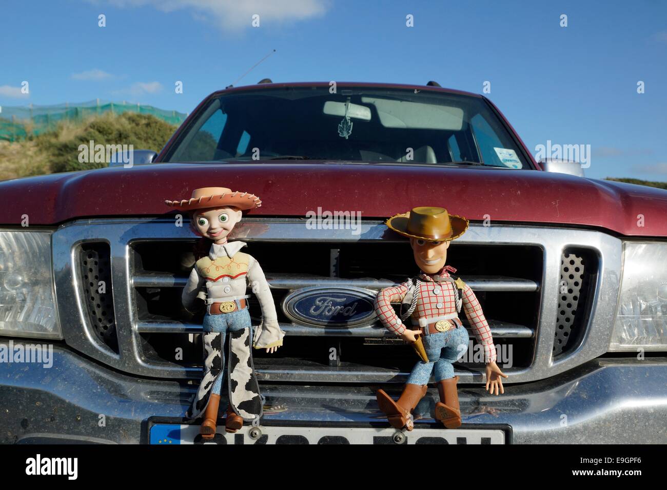 woody car doll