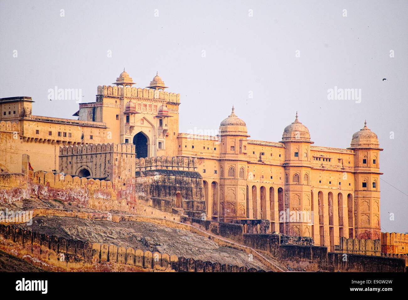 Amber fort jaipur morning hi-res stock photography and images - Alamy
