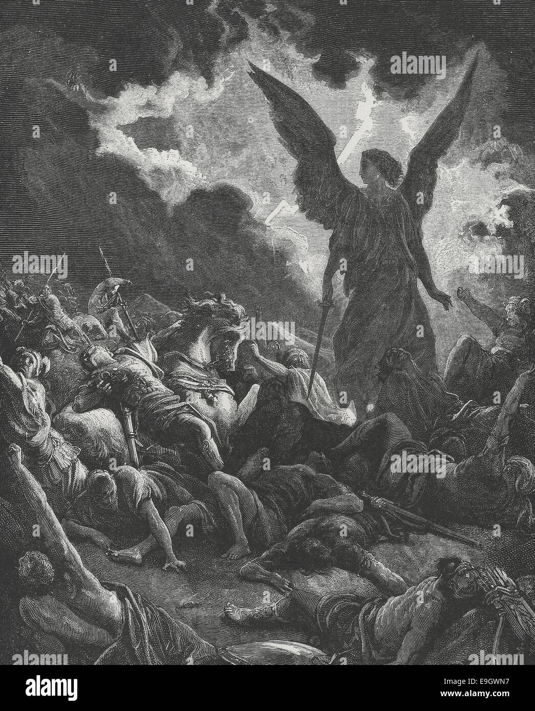 The Destruction of Sennacherib's Host Stock Photo - Alamy