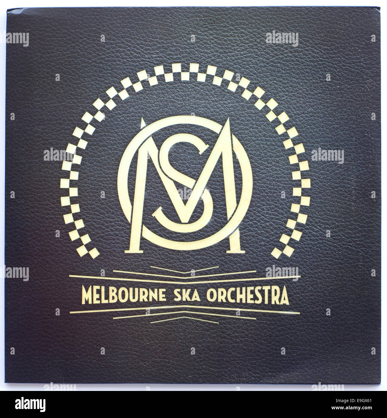 Cover art for Melbourne Ska Orchestra - Melbourne Ska Orchestra debut album on Four Four Music - Editorial use only Stock Photo