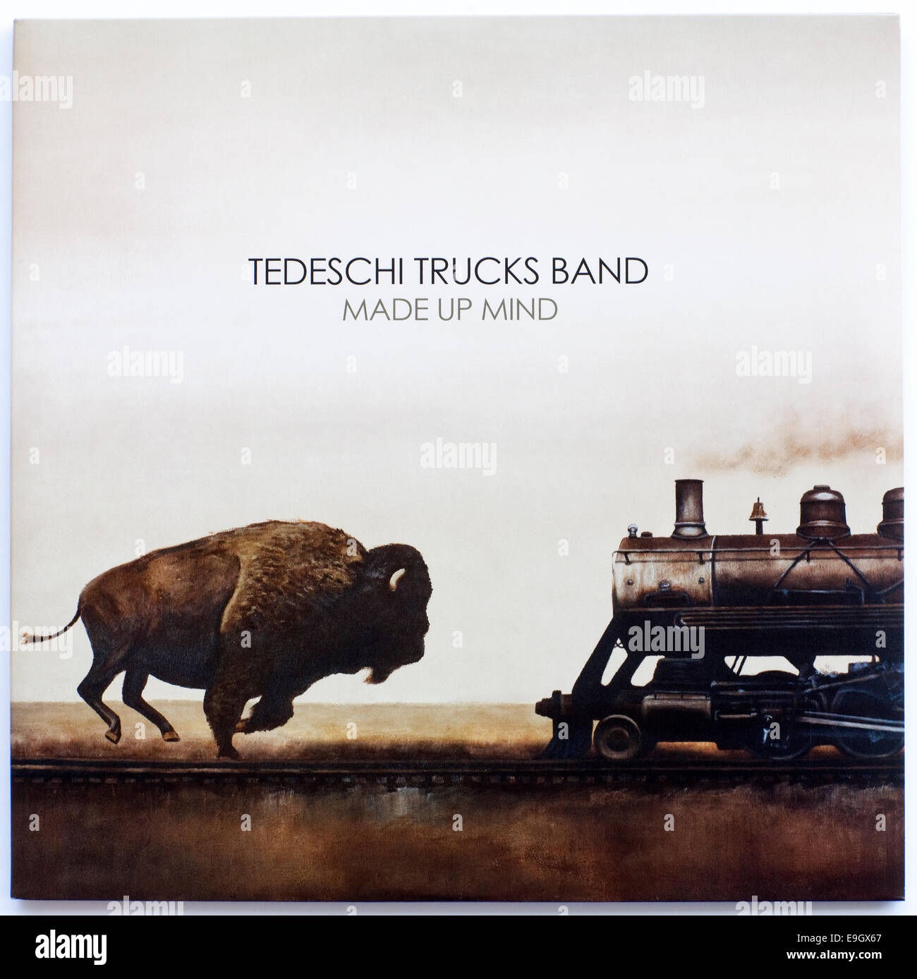 Cover art for Tedeschi Trucks Band - Made Up Mind, 2013 vinyl album on Masterworks Records - Editorial use only Stock Photo