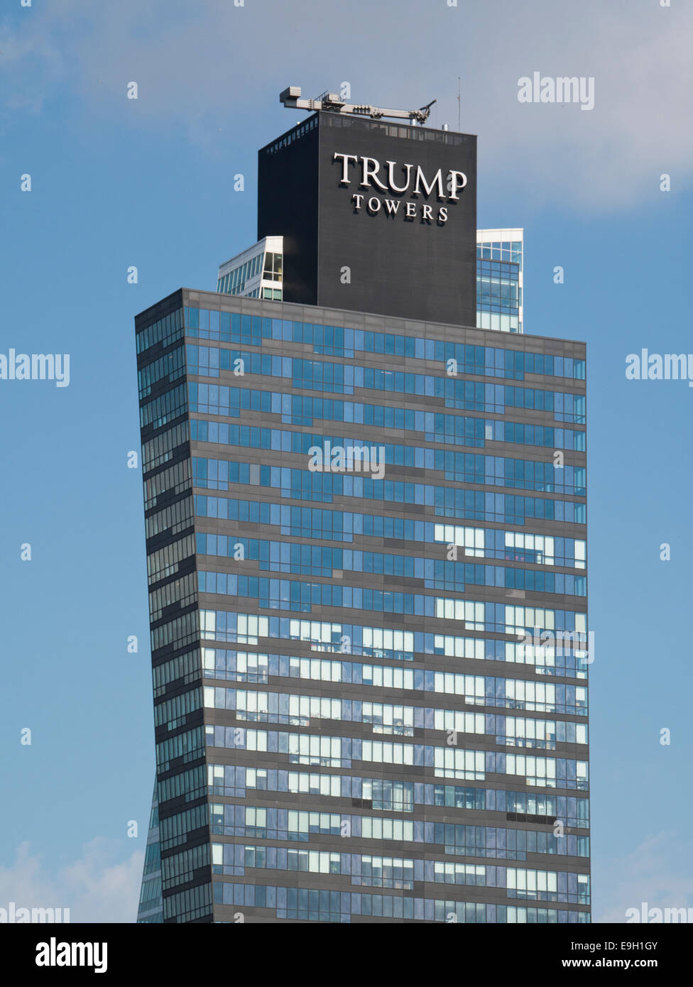 trump towers in istanbul stock photo alamy