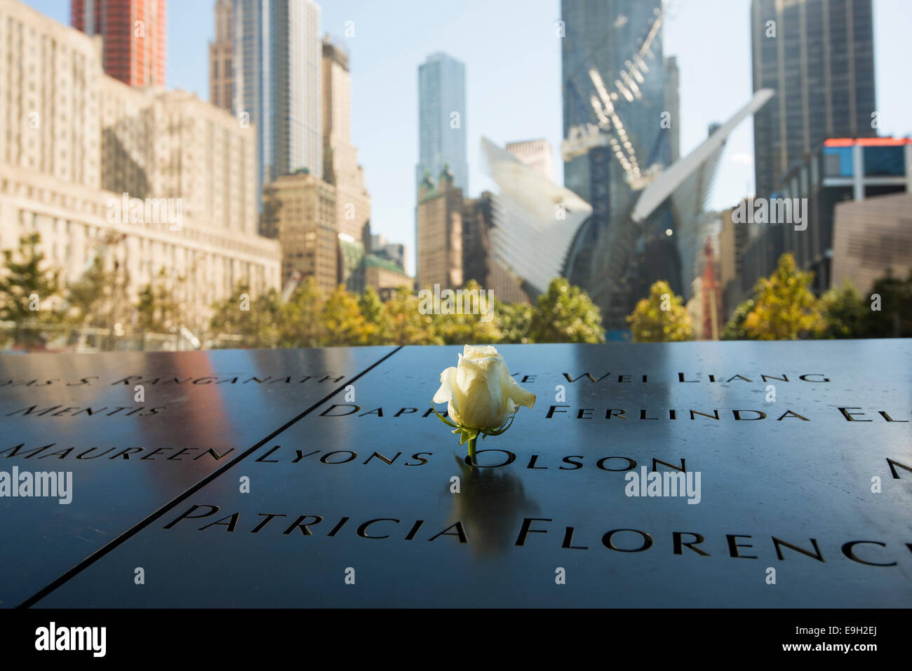 World Trade Center Site, Ground Zero, Manhattan, New York, United States Stock Photo