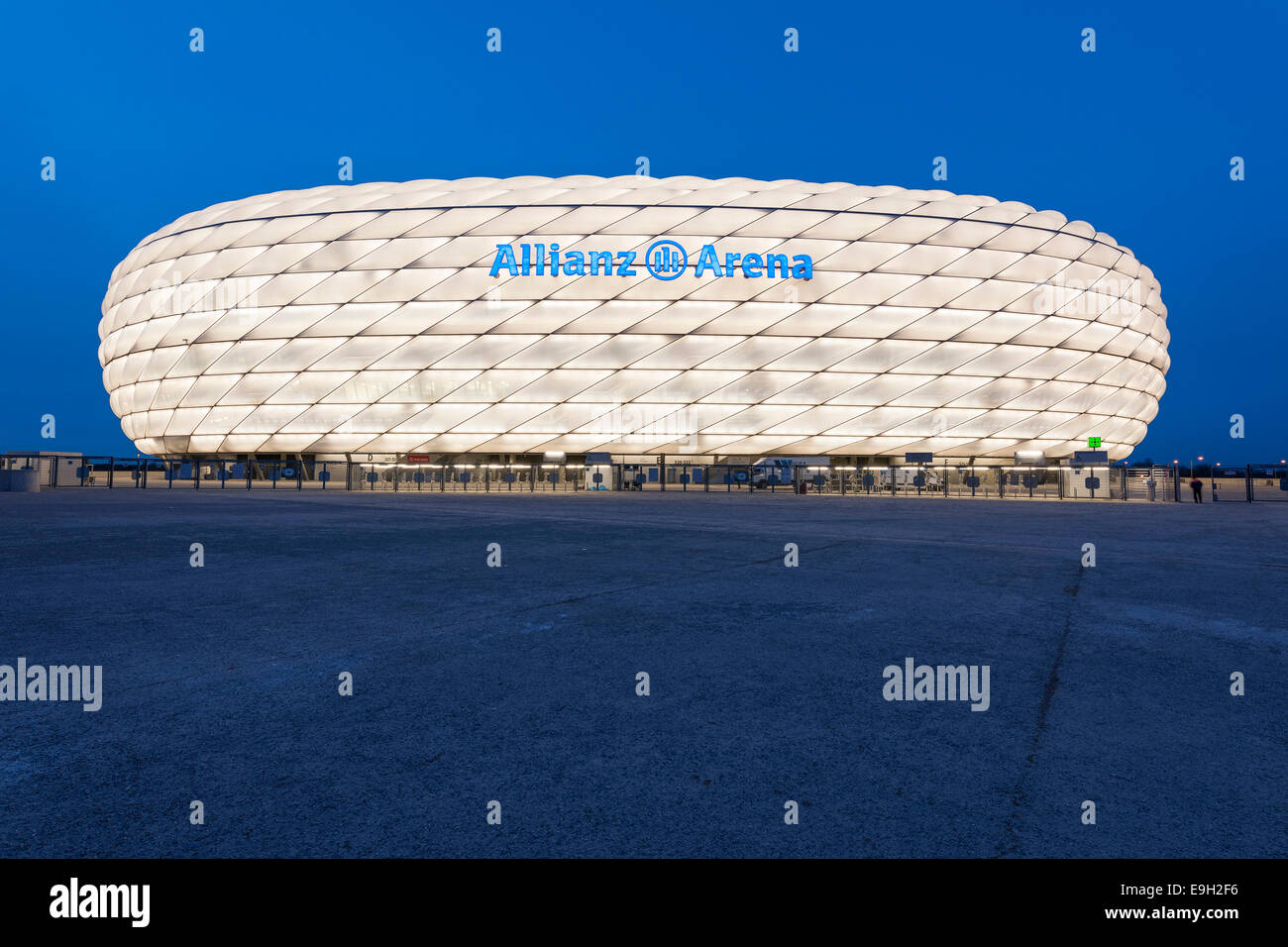 Allianz Arena, football stadium, Munich, Bavaria, Germany Stock Photo