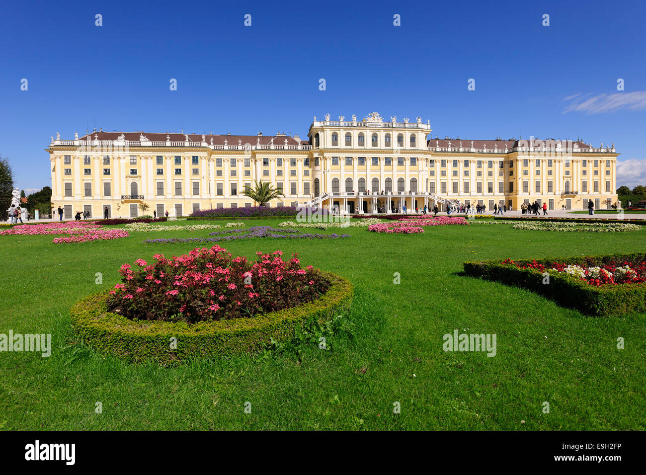 Schloss Schoenbrunn Palace, Vienna, Austria Stock Photo