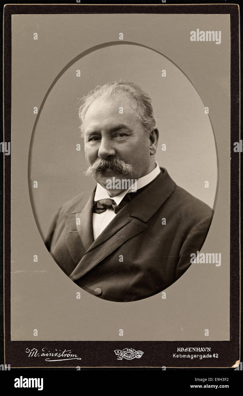 Portrett av Johan Svendsen Stock Photo Alamy