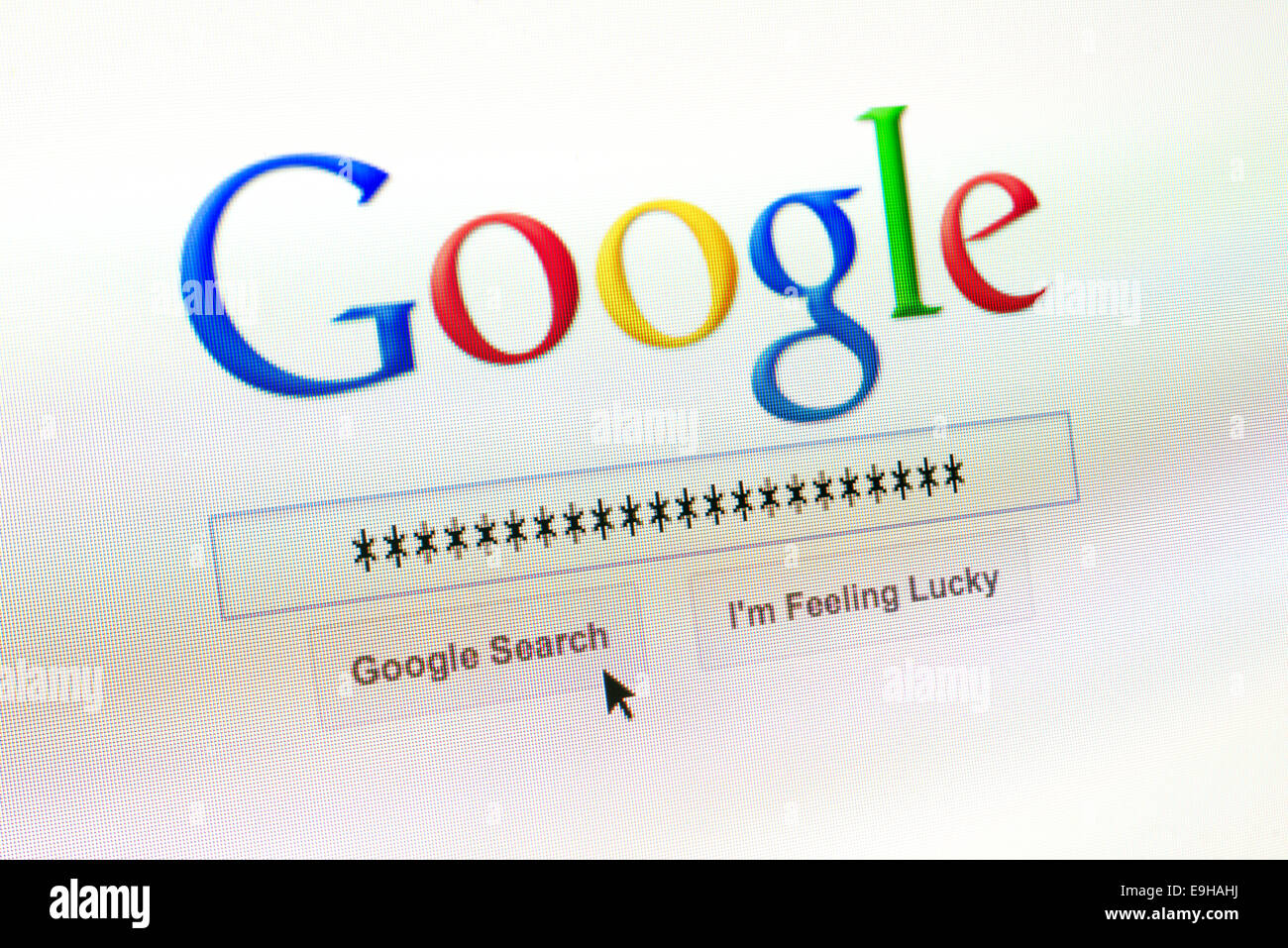 Google Internet Search Stock Photo