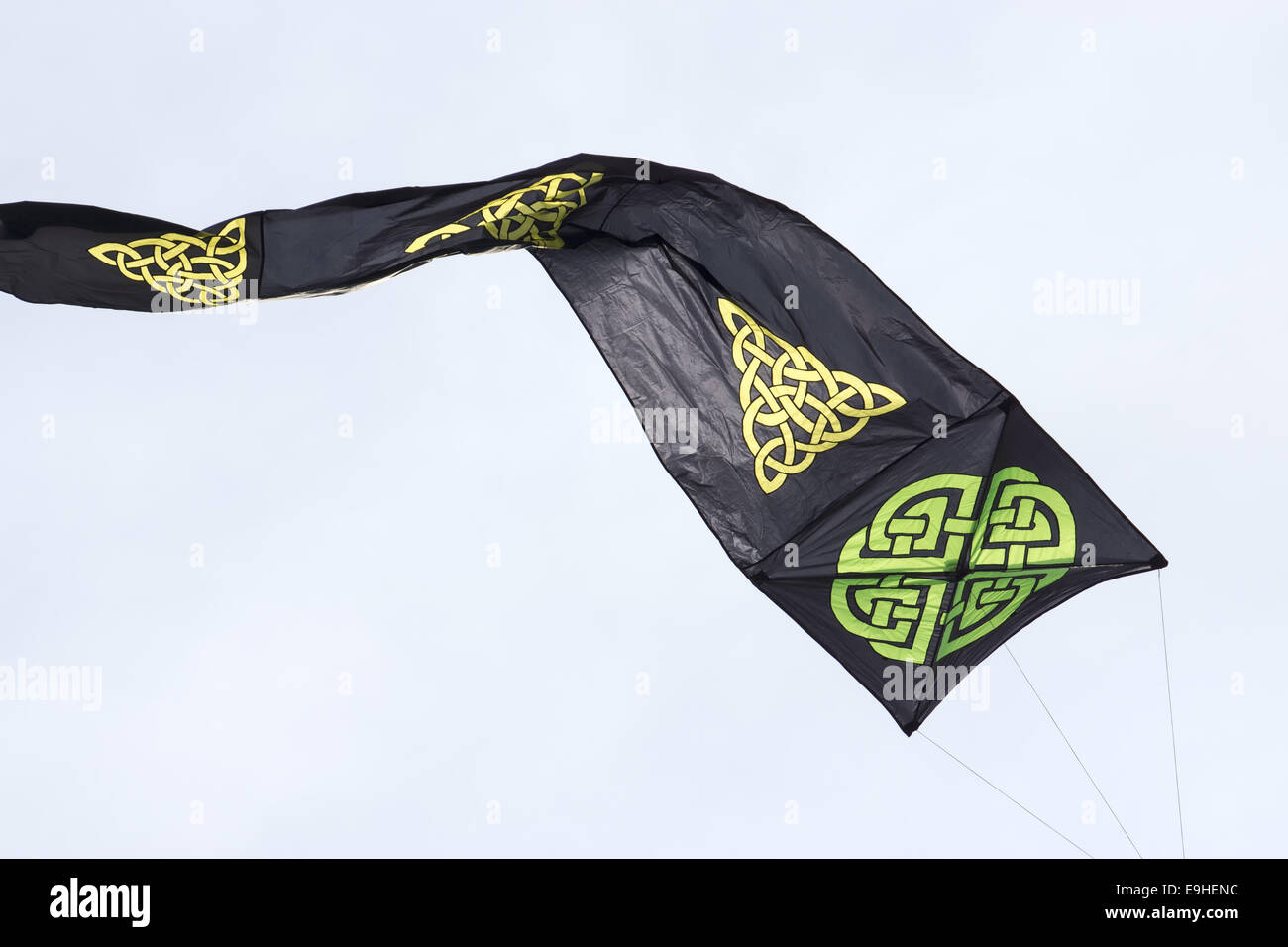 Kites on a kite-festival Stock Photo