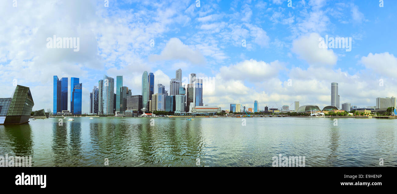 Wide view singapore hi-res stock photography and images - Alamy