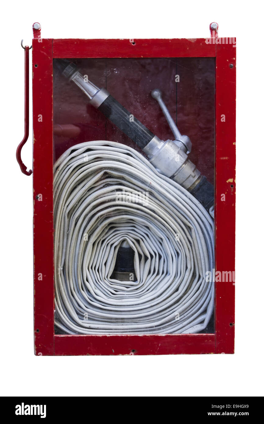 old fire hose Stock Photo Alamy