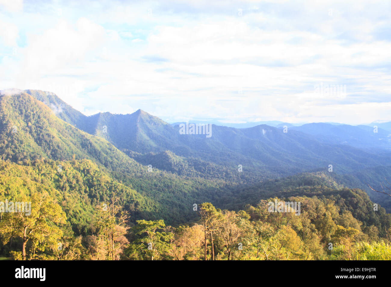 Beautiful scene green mountain hi-res stock photography and images - Alamy