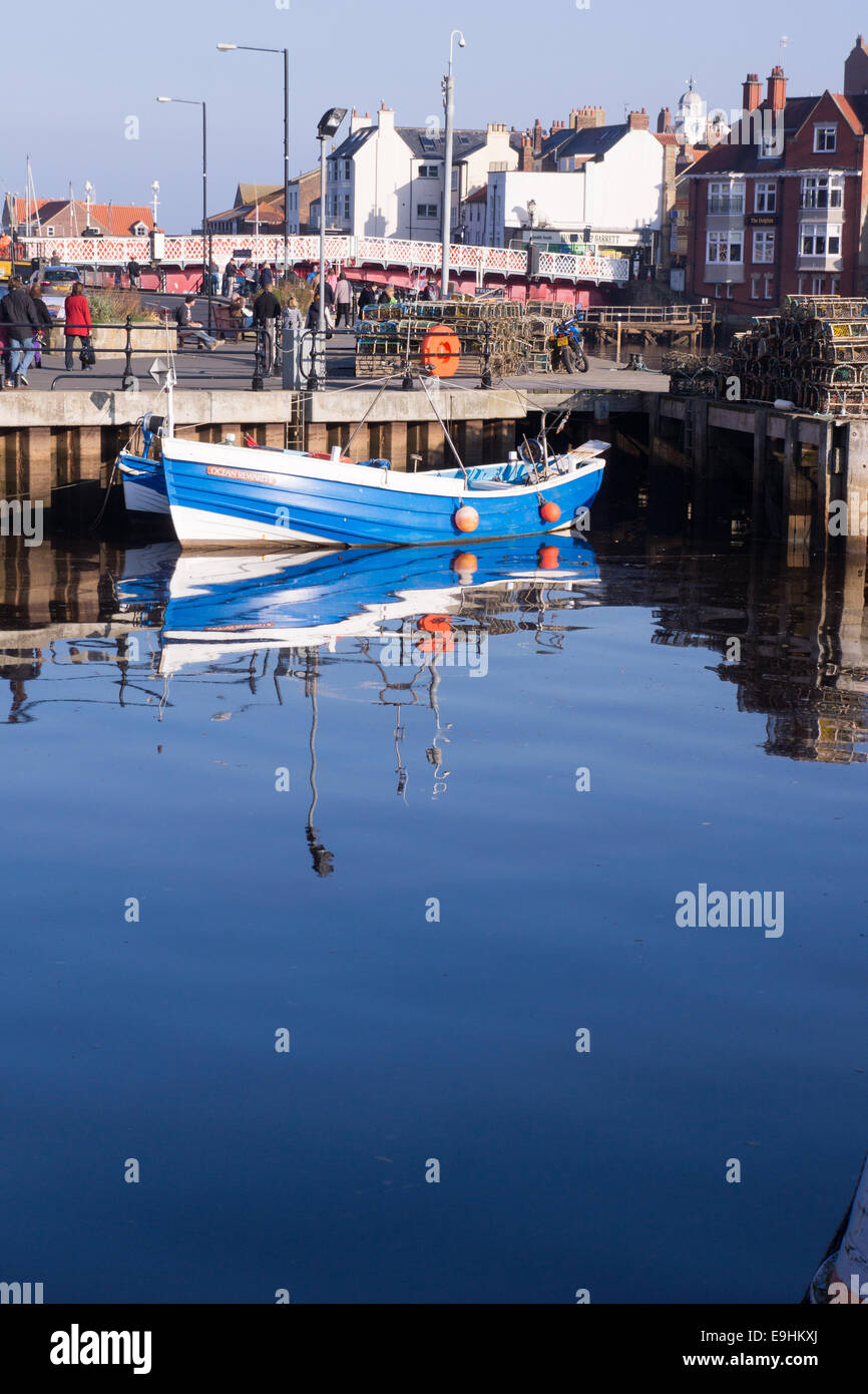 Whitby Harbour North Yorkshire Stock Photo - Alamy