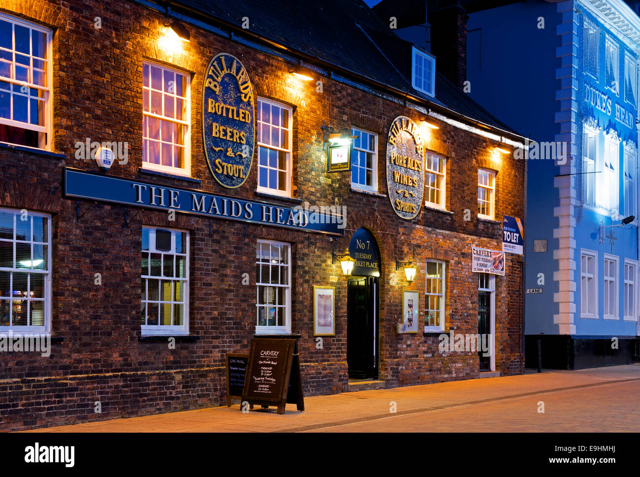 The Maid's Head pub in Kings Lynn, Norfolk, England UK Stock Photo Alamy